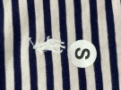 RALPH LAUREN GRAPHIC TEE STRIPED NAVY UNISEX PRE OWNED S