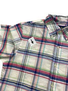 RALPH LAUREN ΚΟΝΤΟΜΑΝΙΚΟ ΠΟΥΚΑΜΙΣΟ CLASSIC ΚΑΡΟ OFF WHITE ΑΝΤΡΙΚΟ PRE OWNED M