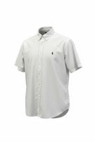RALPH LAUREN SHORT SLEEVE SHIRT CLASSIC WHITE MENS PRE OWNED L