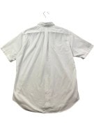 RALPH LAUREN SHORT SLEEVE SHIRT CLASSIC WHITE MENS PRE OWNED L