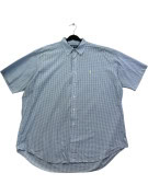RALPH LAUREN ΚΟΝΤΟΜΑΝΙΚΟ ΠΟΥΚΑΜΙΣΟ CLASSIC ΜΠΛΕ ΚΑΡΟ ΑΝΤΡΙΚΟ PRE OWNED XL