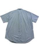 RALPH LAUREN ΚΟΝΤΟΜΑΝΙΚΟ ΠΟΥΚΑΜΙΣΟ CLASSIC ΜΠΛΕ ΚΑΡΟ ΑΝΤΡΙΚΟ PRE OWNED XL