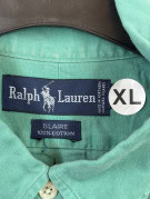 RALPH LAUREN ΚΟΝΤΟΜΑΝΙΚΟ ΠΟΥΚΑΜΙΣΟ CLASSIC ΠΡΑΣΙΝΟ ΑΝΤΡΙΚΟ PRE OWNED XL
