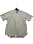 RALPH LAUREN ΚΟΝΤΟΜΑΝΙΚΟ ΠΟΥΚΑΜΙΣΟ MINIMAL BEIGE ΑΝΤΡΙΚΟ PRE OWNED