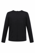RALPH LAUREN LONGSLEEVE ΜΟΝΟΧΡΩΜΟ ΜΑΥΡΟ ΛΕΥΚΟ ΓΥΝΑΙΚΕΙΟ PRE OWNED M