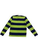 RALPH LAUREN Maglia da rugby a righe verde chiaro/blu UNISEX M
