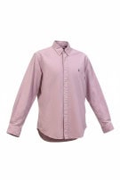 RALPH LAUREN OXFORD ΠΟΥΚΑΜΙΣΟ MINIMAL ΡΟΖ ΑΝΤΡΙΚΟ PRE OWNED M