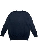 RALPH LAUREN Knit Sweater V-Neck Classic Logo Black Men’s XL