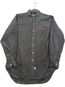 RALPH LAUREN Camicia Blaire Logo Nera UNISEX XXL