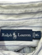 RALPH LAUREN CAMICIA BUTTON DOWN CLASSIC AZZURRO UOMO PRE OWNED XL