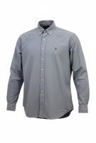 RALPH LAUREN CAMICIA BUTTON DOWN CLASSIC AZZURRO UOMO PRE OWNED XXL