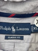 RALPH LAUREN ΠΟΥΚΑΜΙΣΟ BUTTON DOWN ΚΛΑΣΙΚΟ ΑΝΟΙΧΤΟ ΓΚΡΙ ΑΝΤΡΙΚΟ PRE OWNED XL