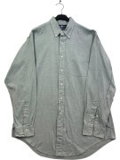 RALPH LAUREN CAMICIA BUTTON DOWN CLASSICA VERDE SALVIA UOMO PRE OWNED L