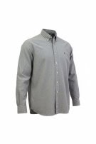 RALPH LAUREN CAMICIA BUTTON DOWN CLASSICA GRIGIA UOMO PRE OWNED L