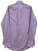 RALPH LAUREN ΠΟΥΚΑΜΙΣΟ CHECKED LOGO ΡΟΖ / ΜΠΛΕ UNISEX S