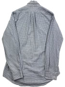 RALPH LAUREN CAMICIA A QUADRI CUSTOM FIT CON LOGO BLU UNISEX S
