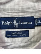 RALPH LAUREN ΠΟΥΚΑΜΙΣΟ CLASSIC ΑΝΟΙΧΤΟ ΓΚΡΙ ΑΝΤΡΙΚΟ PRE OWNED XL