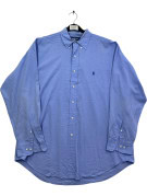 RALPH LAUREN ΠΟΥΚΑΜΙΣΟ CLASSIC ΑΝΟΙΧΤΟ ΜΠΛΕ ΑΝΤΡΙΚΟ PRE OWNED XL