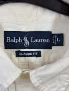 RALPH LAUREN SHIRT CLASSIC CREAM MENS PRE OWNED L