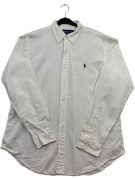 RALPH LAUREN SHIRT CLASSIC CREAM MENS PRE OWNED L