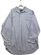 RALPH LAUREN ΠΟΥΚΑΜΙΣΟ CLASSIC FIT ΜΕ ΜΙΚΡΟ ΛΟΓΟΤΥΠΟ ΛΙΛΑ UNISEX XL