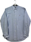 RALPH LAUREN ΠΟΥΚΑΜΙΣΟ CLASSIC ΓΑΛΑΖΙΟ ΑΝΤΡΙΚΟ PRE OWNED L