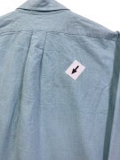 RALPH LAUREN BUTTON DOWN SHIRT CLASSIC LIGHT BLUE MENS PRE OWNED L