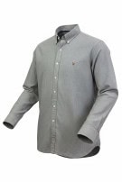 RALPH LAUREN ΠΟΥΚΑΜΙΣΟ CLASSIC ΓΚΡΙ ΑΝΤΡΙΚΟ PRE OWNED L