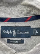 RALPH LAUREN ΠΟΥΚΑΜΙΣΟ CLASSIC ΓΚΡΙ ΑΝΤΡΙΚΟ PRE OWNED L