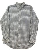 RALPH LAUREN ΠΟΥΚΑΜΙΣΟ CLASSIC ΚΑΡΟ CREAM ΜΠΛΕ ΑΝΤΡΙΚΟ PRE OWNED M