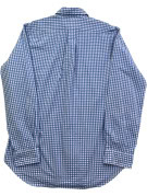 RALPH LAUREN ΠΟΥΚΑΜΙΣΟ CLASSIC ΚΑΡΟ ΜΠΛΕ ΑΝΤΡΙΚΟ PRE OWNED M
