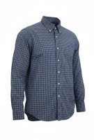 RALPH LAUREN ΠΟΥΚΑΜΙΣΟ CLASSIC ΚΑΡΟ NAVY ΑΝΤΡΙΚΟ PRE OWNED L