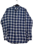 RALPH LAUREN ΠΟΥΚΑΜΙΣΟ CLASSIC ΚΑΡΟ NAVY ΑΝΤΡΙΚΟ PRE OWNED M