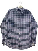 RALPH LAUREN CAMICIA BUTTON DOWN CLASSIC NAVY UOMO PRE OWNED XL