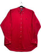 RALPH LAUREN ΠΟΥΚΑΜΙΣΟ CLASSIC ΚΟΚΚΙΝΟ ΑΝΤΡΙΚΟ PRE OWNED XL