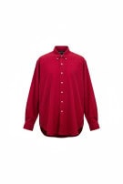 RALPH LAUREN BUTTON DOWN SHIRT CLASSIC RED MENS PRE OWNED L