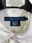 RALPH LAUREN ΠΟΥΚΑΜΙΣΟ CLASSIC ΛΕΥΚΟ ΑΝΤΡΙΚΟ M pre-owned