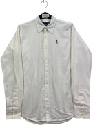 RALPH LAUREN ΠΟΥΚΑΜΙΣΟ CLASSIC ΛΕΥΚΟ ΑΝΤΡΙΚΟ M pre-owned