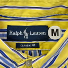 RALPH LAUREN ΠΟΥΚΑΜΙΣΟ CLASSIC MINIMAL ΚΙΤΡΙΝΟ ΑΝΤΡΙΚΟ PRE OWNED