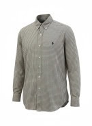 RALPH LAUREN ΠΟΥΚΑΜΙΣΟ CLASSIC ΜΠΕΖ ΚΑΦΕ ΑΝΤΡΙΚΟ PRE OWNED XL