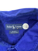 RALPH LAUREN SHIRT CLASSIC BLUE MEN PRE OWNED XXL