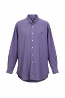 RALPH LAUREN CAMICIA CLASSIC VIOLA UOMO PRE OWNED XL
