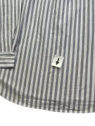 RALPH LAUREN ΠΟΥΚΑΜΙΣΟ CLASSIC ΡΙΓΕ ΓΚΡΙ ΑΝΤΡΙΚΟ PRE OWNED XL