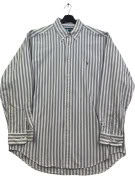 RALPH LAUREN ΠΟΥΚΑΜΙΣΟ CLASSIC ΡΙΓΕ ΓΚΡΙ ΑΝΤΡΙΚΟ PRE OWNED XL