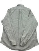 RALPH LAUREN ΠΟΥΚΑΜΙΣΟ CLASSIC ΡΙΓΕ ΛΕΥΚΟ ΠΡΑΣΙΝΟ ΑΝΤΡΙΚΟ PRE OWNED XL