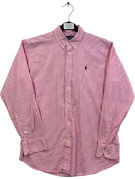 RALPH LAUREN ΠΟΥΚΑΜΙΣΟ CLASSIC ΡΟΖ ΑΝΤΡΙΚΟ PRE OWNED L