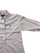 RALPH LAUREN ΠΟΥΚΑΜΙΣΟ EMBROIDERED ΡΟΖ ΓΥΝΑΙΚΕΙΟ PRE OWNED L