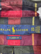 RALPH LAUREN ΠΟΥΚΑΜΙΣΟ ΚΑΡΟ CLASSIC ΠΟΛΥΧΡΩΜΟ ΑΝΤΡΙΚΟ PRE OWNED XXL
