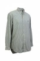RALPH LAUREN CAMICIA A QUADRI CON LOGO GIALLO BLU UNISEX XXL