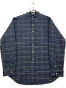 RALPH LAUREN CAMICIA CLASSIC CHECK NAVY UOMO PRE OWNED XL
